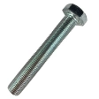 Болт М12х1,25х80 мм, класс прочности 10.9 DIN 961, полная резьба, оцинкованный
