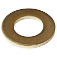 Шайба М4 DIN 125, латунная