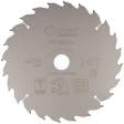 Диск пильный по дереву с тефл.покр.24Т CUTOP Profi Plus 250х1,8/2,6х32/30/25,4/20 мм