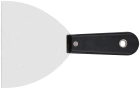 Шпатель с пластиковой ручкой полированный 5" (125 мм)