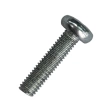 Винт с полукруглой головкой М3х25 мм DIN 7985, оцинкованный, полная резьба 