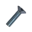 Винт потай 16х35 мм с внутр. шестигр. DIN 7991 класс прочности 10.9, полная резьба, оцинкованный