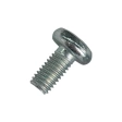 Винт с полукруглой головкой М5х12 мм DIN 7985, оцинкованный, полная резьба  