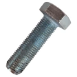 Болт М10х1,25х40 мм, класс прочности 10.9 DIN 961, полная резьба, оцинкованный