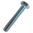 Болт М10х1х60 мм, класс прочности 10.9 DIN 961, полная резьба, оцинкованный