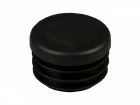 Заглушка для труб круглая d 89 мм черная