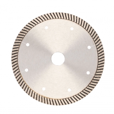 Диск алмазный турбо с лазерн.перфорац. сухое резание 150х22,2 мм Gross фото 2