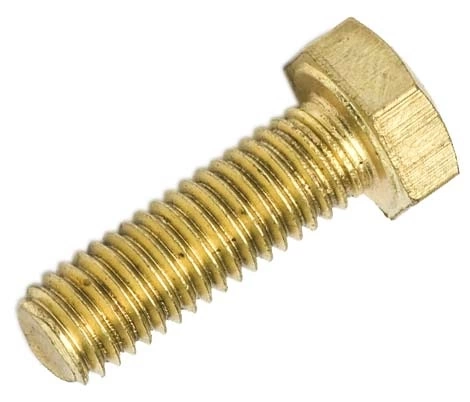 Болт латунный М4х30 DIN933,10 шт фото 5