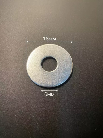 Шайба увеличенная ОЦ М6 DIN 9021, 1000 шт. в контейнере фото 2