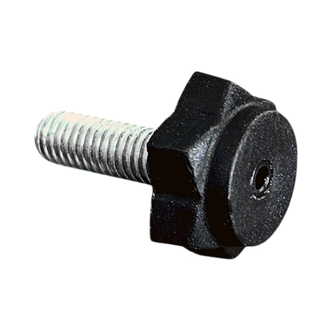 Ножка опора D19 М6х20 мм регулируемая мебельная под шестигранник фото 1