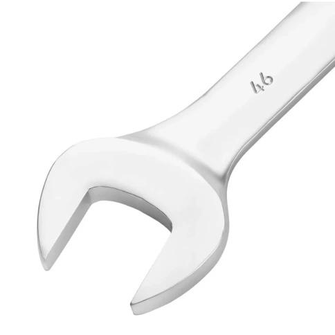 Ключ комбинированный 46 мм, никелированный, Сибртех фото 3