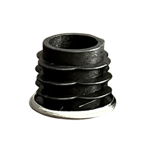 Заглушка для труб круглая d-22 мм, хромированная фото 2