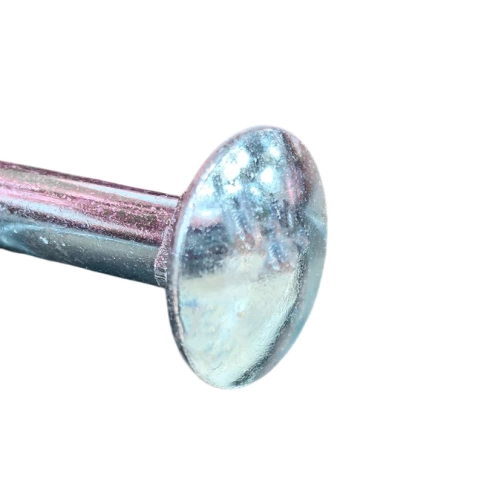 Болт с полукруглой головкой и квадратным подголовком 6х40 мм DIN 603, оцинкованный фото 2