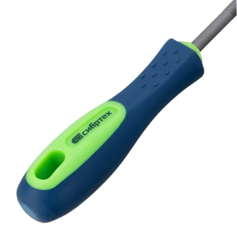 Напильник круглый, двухкомпонентная рукоятка 200 мм №2 Сибртех фото 3