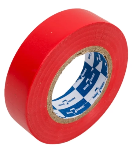 Изолента ПВХ 19мм х 20м красная TIK904T Klebebander фото 1