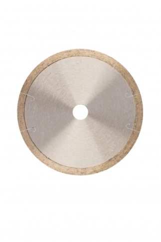 Диск алмазный сплошной с лазерн.перфорац. мокрое резание 180х22,2 мм Gross фото 2