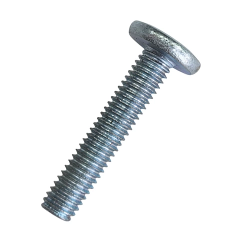 Винт мебельный 6х35 мм с плоской головкой и внутренним шестигранником DIN 7420, оцинкованный фото 1