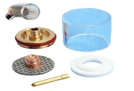 Комплект газ. линза с уплонтит. и прозр. насадкой d.1,6 ПРОФЕССИОНАЛ фото 1