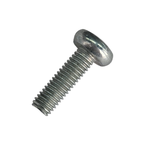 Винт с полукруглой головкой М3х16 мм DIN 7985, оцинкованный, полная резьба фото 1