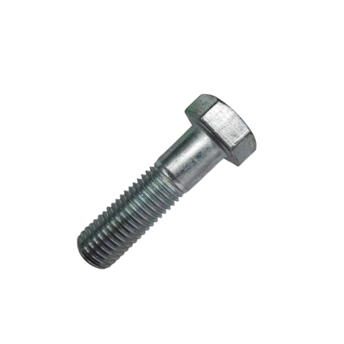 Болт 24х85 мм класс прочности 10.9 DIN 931 неполная резьба, оцинкованный фото 1