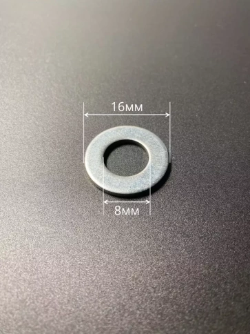 Шайба М8 оцинкованная DIN125 фото 2