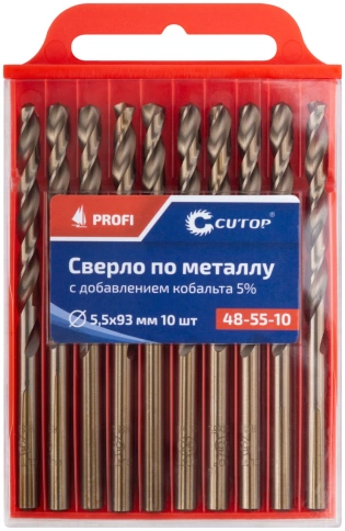 Сверло по металлу Cutop Profi с кобальтом 5%,  фото 70