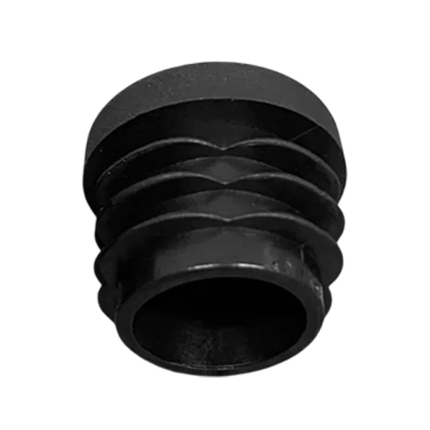 Заглушка для труб круглая d-32 мм, черная фото 2