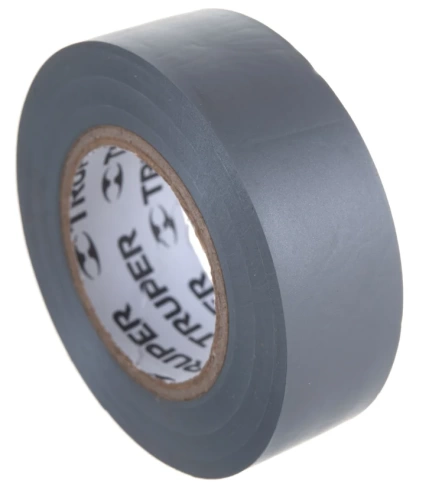Изолента акрил 19 мм х 9 м М-22G серая фото 1