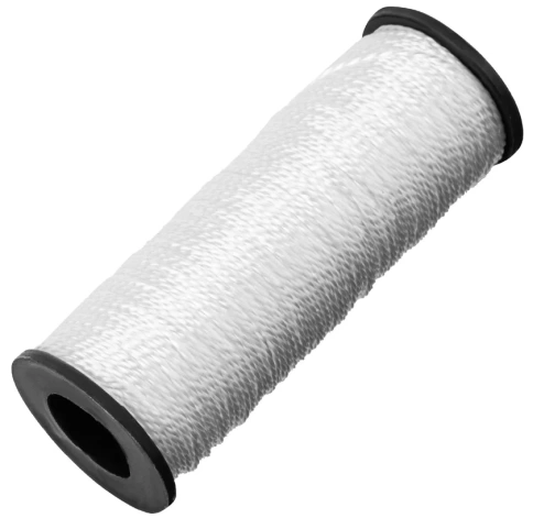 Шнур кручёный капроновый 1,5 мм 100 м на катушке Сибртех фото 1