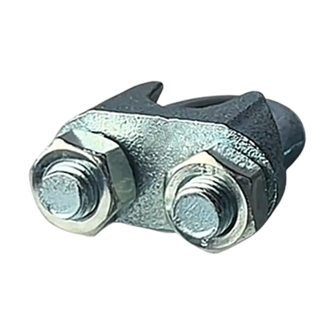 Зажим для стальных канатов М10 DIN 741, оцинкованный фото 2