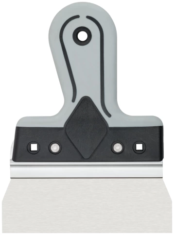 Шпатель фасадный Профи, нержавеющая сталь, прорезиненная ручка фото 5