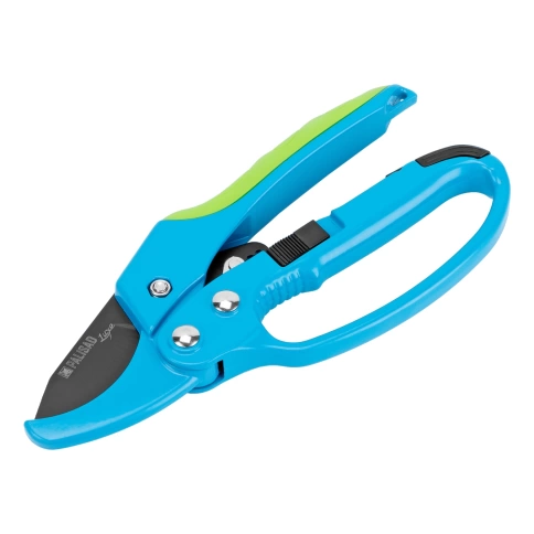 Секатор прямой рез храп.мех. металл.обрезин. рукоятки 200 мм LUXE Palisad фото 1