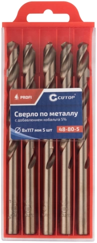 Сверло по металлу Cutop Profi с кобальтом 5%,  фото 74