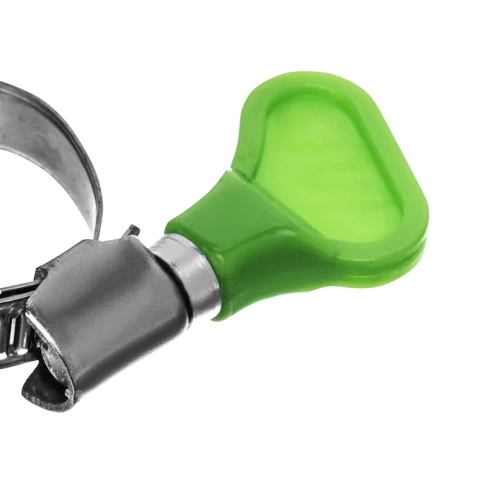 Хомуты металлические элемент крепления с формой ключа 20-32 мм Сибртех, оцинкованнные фото 2