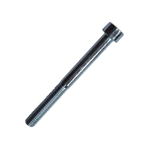 Винт с внутренним шестигранником 6х60 мм класс прочности 8.8 DIN 912 неполная резьба, оцинкованный фото 1