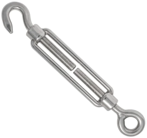 Талреп крюк-кольцо нержавеющий М6 А4 DIN1480 фото 1