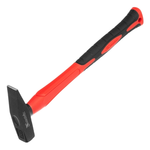 Молоток слесарный optimal, фиберглас.обрезинен.рук., квадр.боек Matrix фото 1