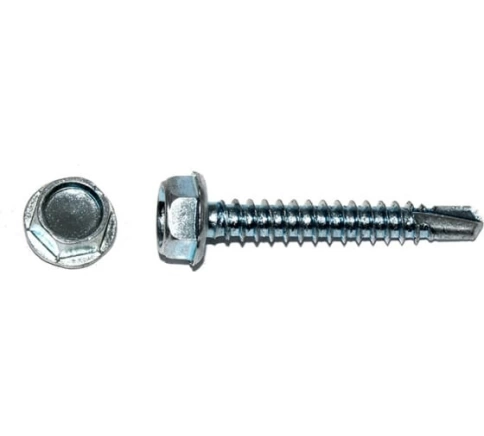 Саморез кровельный без шайбы, 4,8х16 ОЦ сверло DIN 7504, 50 шт. фото 5