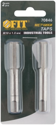 Метчик метрический,25 мм легир.сталь набор 2шт фото 3