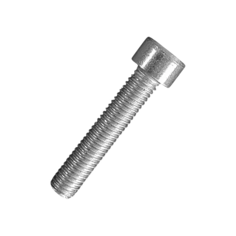 Винт с внутренним шестигранником 8х45 мм  класс прочности 8.8 DIN 912 полная резьба, оцинкованный фото 1