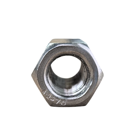 Гайка переходная М10 DIN 6334 нержавеющая А2 фото 3