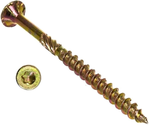 Саморез конструкционный потай Torx 4,0х25 ЖЦ фото 1
