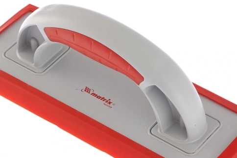 Терка пластмас. 250х95 мм для эпоксид.затирки, смен.рез.покр., двухкомп.ручка Matrix фото 2