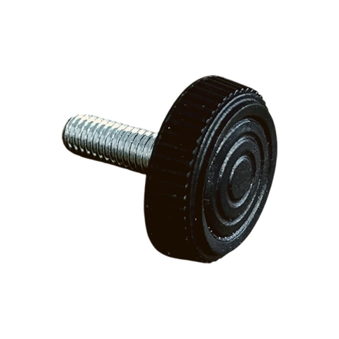 Ножка опора D32 М8х25 мм регулируемая мебельная круглая фото 1