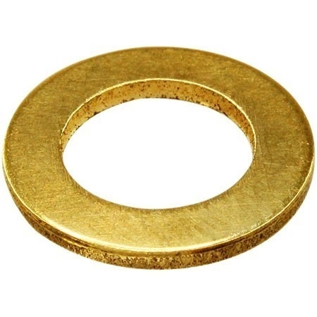 Шайба М8 латунная уменьшенная DIN433,10 шт фото 1