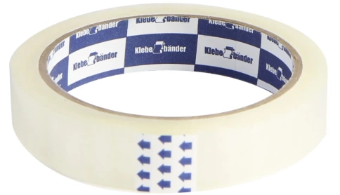 Лента клейкая 19мм х 57м 40мкм, прозрачная Klebebander фото 1