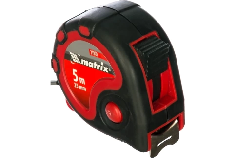 Рулетка Status, двухкомп.корпус, 3 фиксации ленты 5м х 25мм Matrix фото 1