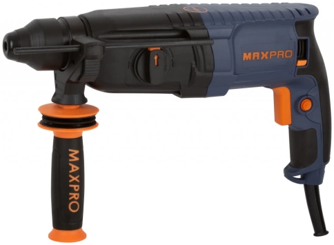 Перфоратор монтажный 800 Вт; 0-1200 об/мин, 3реж., антивибр.руч.,резин.вст. MAX-PRO фото 1