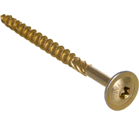 Саморез по дереву с прессшайбой Тorx 8,0х180 ЖЦ фото 1