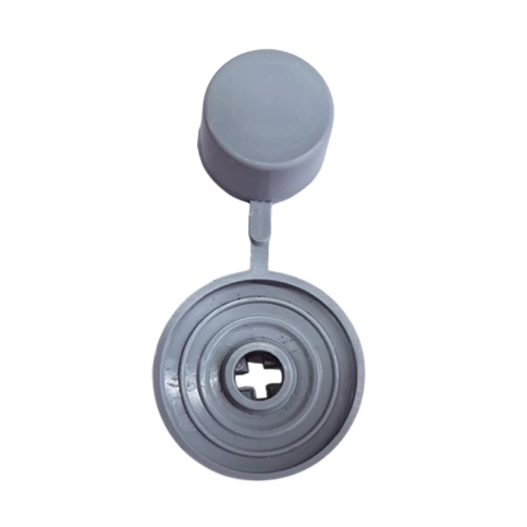 Шайба кровельная с колпачком серая фото 2